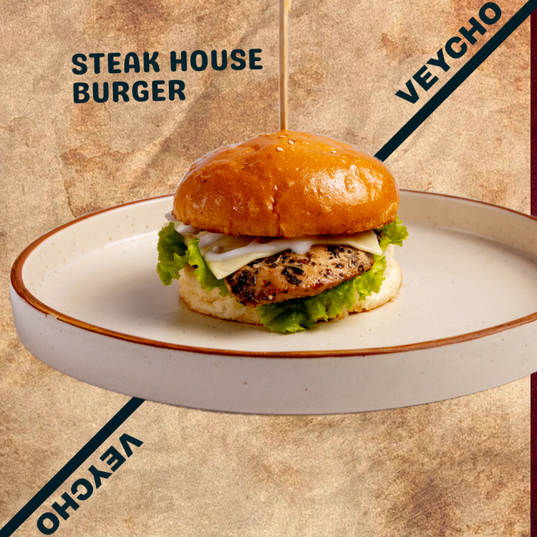 Chicken Steak House Burger