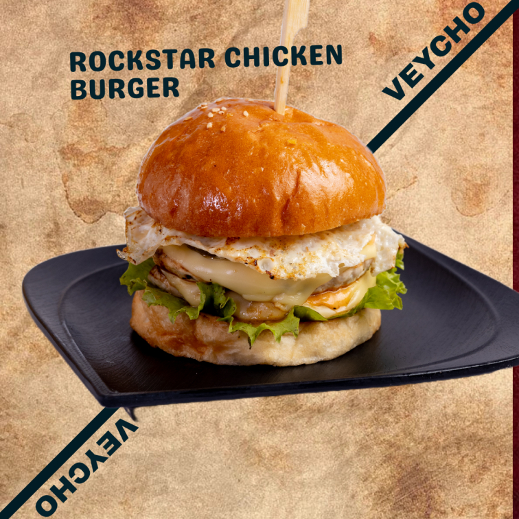 Rockstar Chicken Burger 